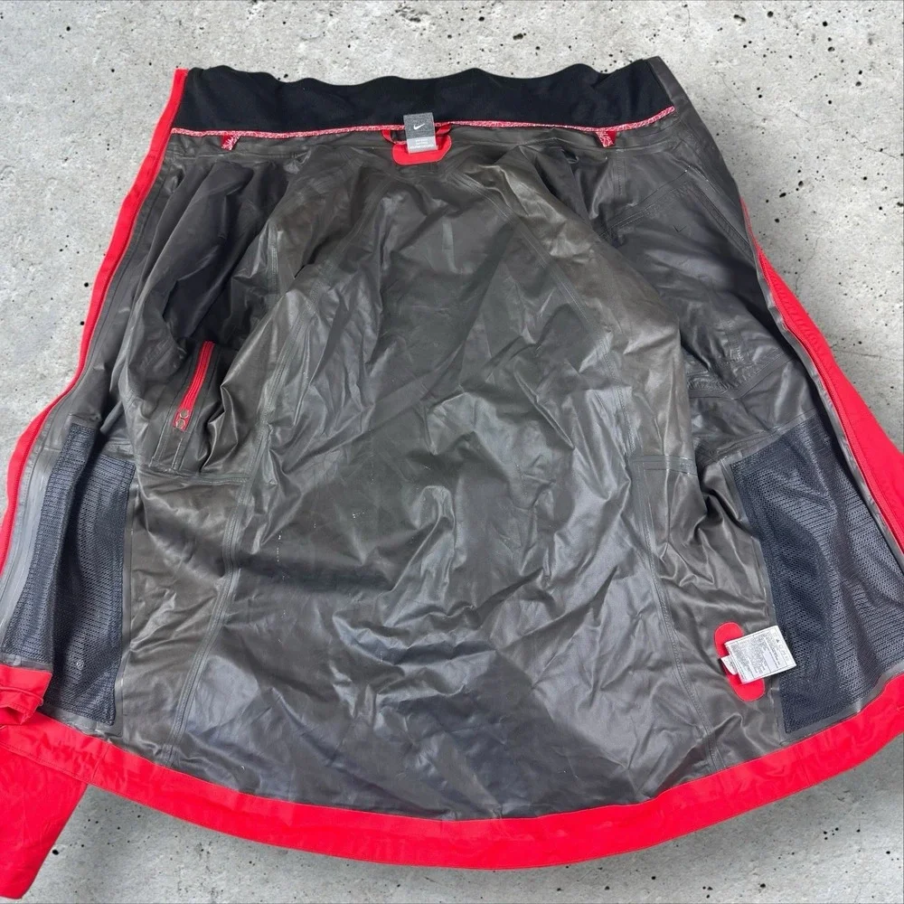 Nike ACG Gore-Tex Jacket Fitstorm Red Sz‎ 2XL Ski Snowboard Rain Misery Ridge
